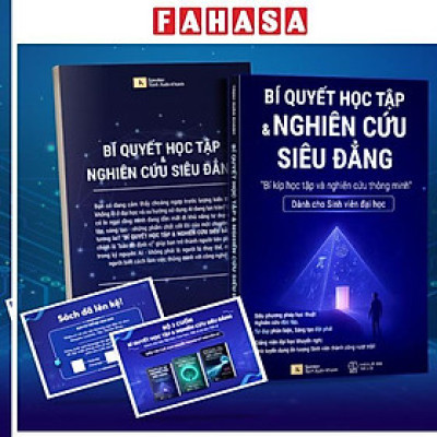 Sách - Bí Quyết Học Tập Và Nghiên Cứu Siêu Đẳng - Bí Kíp Học Tập Và Nghiên Cứu Thông Minh - Dành Cho Sinh Viên Đại Học - Tặng Kèm Postcard