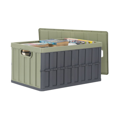 Thùng Lưu Trữ Xếp Gọn 64L TRUCK Màu Quân Đội Lưu Trữ Đồ Đa Năng | Index Living Mall | Nội Thất Nhập Khẩu Thái Lan