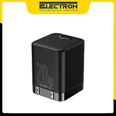 Hàng chính hãng-Củ sạc nhanh nhỏ gọn Baseus Super Si Pro Quick Charger 1C 20W (PD/QC)