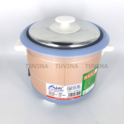 Nồi cơm điện mini nắp rời Aidi 0.6 Lít MR-SM 07S - Hàng chính hãng (giao màu ngẫu nhiên)