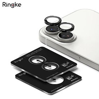 [Combo 2] Dán camera cho iPhone 17 Pro Max / 17 Pro / 17 / Air RINGKE Lens Frame Glass - Hàng Chính Hãng