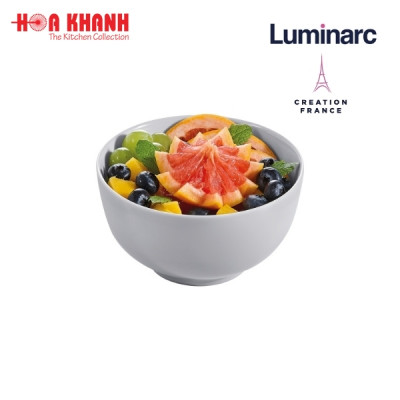 Tô Thủy Tinh Luminarc Diwali Granit 14.5cm đựng thức ăn, cường lực, kháng vỡ - Bộ 3 cái - P0731