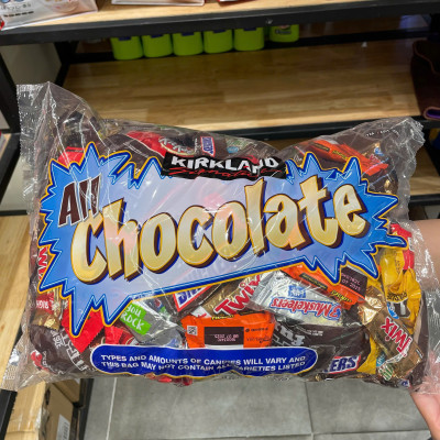 kẹo Socola Kirkland All Chocolate bag 150 viên