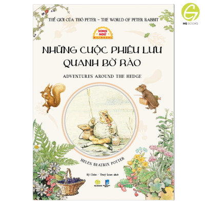 Trọn bộ 4 cuốn sách Song ngữ: Thế giới của Thỏ Peter - The World Of Peter Rabbit kèm Audio giúp bé học tiếng Anh