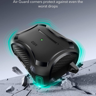 Bao Case cho Airpods Pro 3 (2025) ESR Cyber Tough Magentic Case - Hàng chính hãng