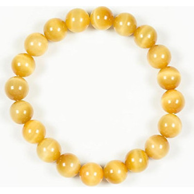 Vòng Tay Thạch Anh Mắt Hổ Vàng