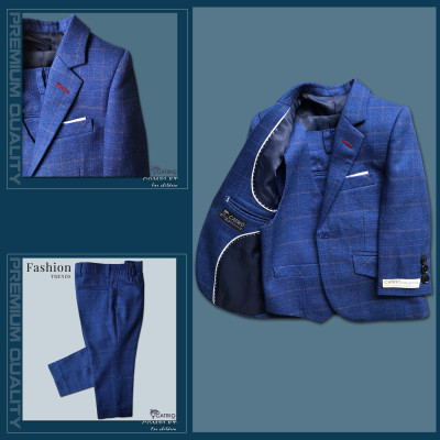 BỘ ĐỒ VEST BÉ TRAI CATRIO PCT C20 CHO TRẺ EM TỪ 2 TUỔI ĐẾN 7 TUỔI (11KG ĐẾN 26KG) THUỘC BST QUẦN ÁO COMPLET VESTON TRẺ EM CATRIO MÙA THU ĐÔNG