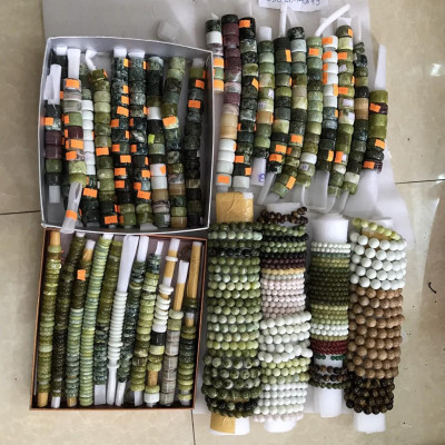 Vòng tay chuỗi ngọc nhiều màu đá thật của Việt Nam phù hợp các mệnh và các tuổi loại 1 cm (10li)