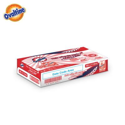 Thùng 48 hộp thức uống lúa mạch hương vị socola Ovaltine 110ml
