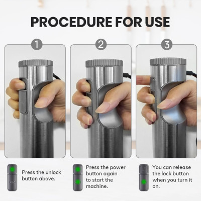 Máy Xay Cầm Tay Đa Năng Cao Cấp MIUI Multiquick 4-In-1 220V 1000W SUS304 14-Speed Chuyên Dùng Cho Quán Ăn Gia Đình