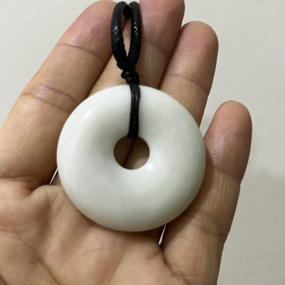 Vòng cổ đồng điếu ngọc thật có dây đeo size nhiều size nhiều màu ngọc thật của Việt Nam