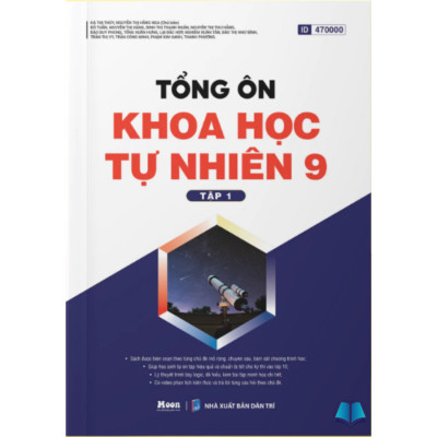 Sách - Tổng Ôn Khoa Học Tự Nhiên 9 - Tập 1 + 2 (Moon)