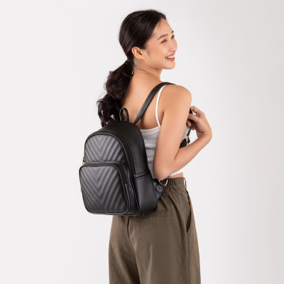 Balo Yuumy ( Thời trang nữ tiện lợi cỡ trung - Balo da Liberal YBA58 )