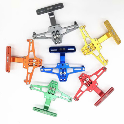 Pát Gập Biển Số Nhôm Hợp Kim Siêu Đẹp, Chống Rung, Hàng Dày Lắp Cho Các Loại Xe Máy