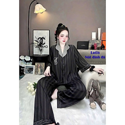 Bộ Đồ Ngủ Lụa Việt Nam Nhiều Mẫu Tay Dài Quần Dài Xinh Xắn