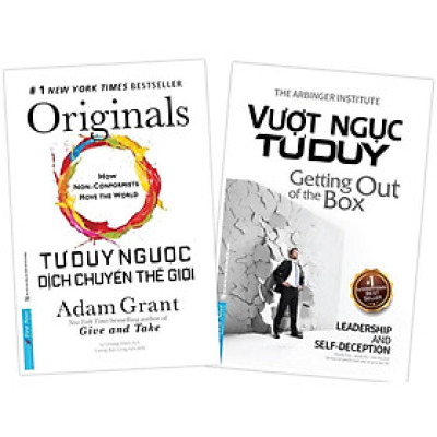 Combo Tư duy ngược dịch chuyển thế giới + Vượt ngục tư duy - Bản Quyền