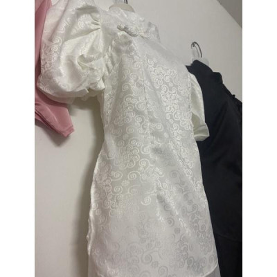 Đồ Lam Đi Chùa Gấm Tay Phồng