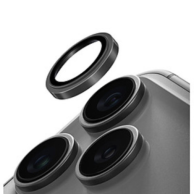 Kính Bảo Vệ Camera Cho iPhone 17 Pro/ 17 Pro Max UNIQ OPTIX PRIME Được Chế Tác Từ Sapphire Viền Thép Không Gỉ Hàng Chính Hãng