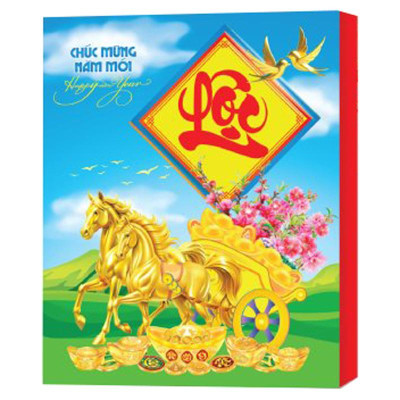 Lịch Bloc Cực Đại 2026 - Việt Nam Quê Hương Tôi - Thành Công - Đại Việt Á DVA05 - Chữ Phúc