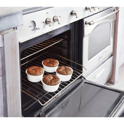 Bộ 4 khay nướng thủy tinh mini Luminarc Smart Cuisine 11cm - N3295*4, dùng lò nướng, lò vi sóng | Hàng chính hãng