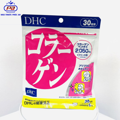 Viên uống DHC Collagen Nhật Bản 30 - 90 ngày giúp đẹp da chống lão hoá, hỗ trợ xương khớp