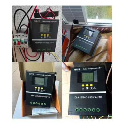 Bộ Sạc Năng Lượng Mặt Trời MPPT 80A – Tự Động Nhận 12V/24V/36V/48V, Siêu Bền, Hiệu Suất Cao Loại Xịn , đèn trang trí