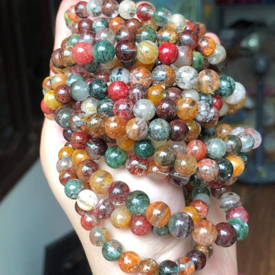 Vòng tay Ưu Linh Hoa size 8ly - đã được khai quang, trì chú xin lộc