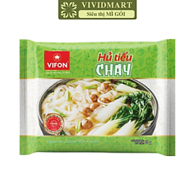 VIFON - Hủ tiếu Vifon hủ tiếu Chay, Hủ tíu Chay Vifon, Vifon Hủ tiếu Chay, Hủ tíu gói ăn liền Vifon (65g/gói)