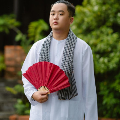 BIGSIZE Bộ bà ba kate trắng - Bộ bà ba Bigsize- may sỉ bà ba toàn quốc - May bộ bà ba theo yêu cầu