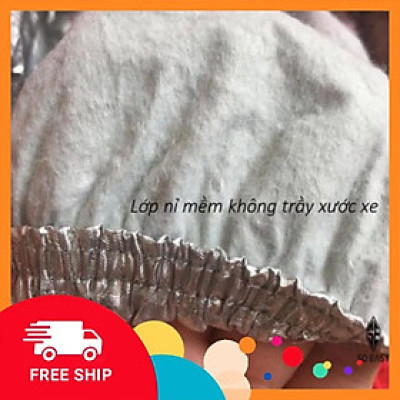 Bạt phủ xe hơi tráng nhôm, Tấm, áo trùm che phủ xe hơi 7 chỗ chống nóng, chống mưa