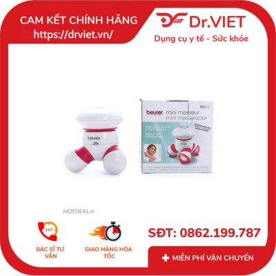 Máy massage mini cầm tay Beurer MG16 cao cấp-Xuất xứ Đức,dùng mát xa toàn thân,giúp giảm đau mỏi cơ,tuần hoàn máu tốt