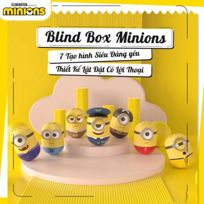 Mô Hình Lật Đật Có Âm Thanh, Giọng Nói Nhân Vật Minions - Illumination EU360112 (Mẫu Sản Phẩm Bên Trong Là Ngẫu Nhiên)