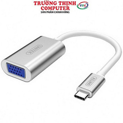 CÁP CHUYỂN ĐỔI USB TYPE-C TO VGA UNITEK Y-6315 - HÀNG CHÍNH HÃNG