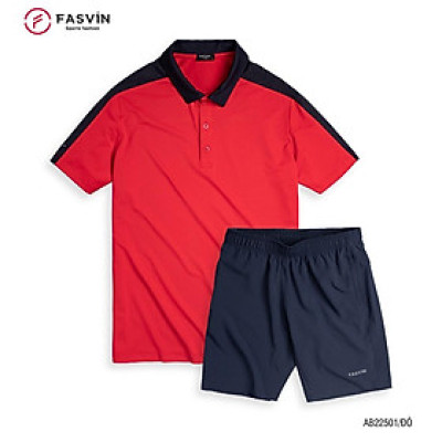Bộ quần áo thể thao nam FASVIN AB22501.HN chất vải mềm nhẹ co giãn thoải mái