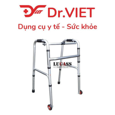 KHUNG TẬP ĐI HỢP KIM NHÔM LUCASS W-47 Giúp cho người tập đi sau tai nạn, tai biến - Giúp cho người già đi lại vững vàng hơn