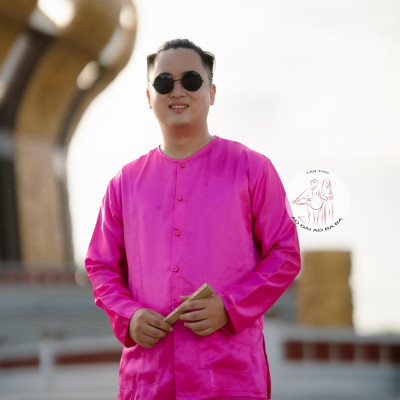 BIGSIZE Bộ bà ba phi bóng hồng cánh sen - Có bộ bà ba Bigsize- may sỉ bà ba toàn quốc - May bộ bà ba theo yêu cầu