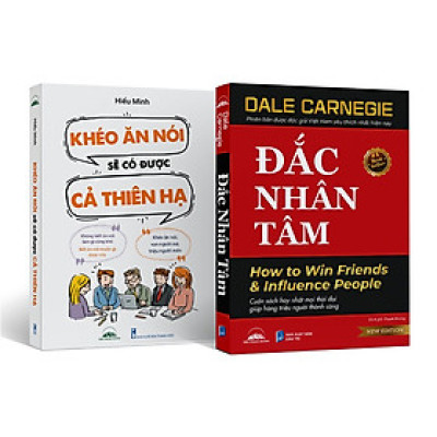 Sách - Khéo Ăn Nói Sẽ Có Được Cả Thiên Hạ +  Đắc Nhân Tâm - Tiên Phong Books