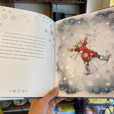 Sách - Where Snow Angels Go: A Delightfully Wintery Picture Book in English / Ngoại văn