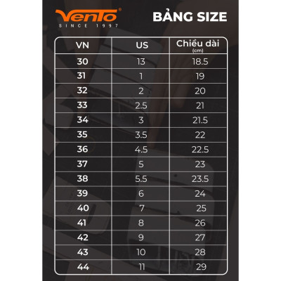 Giày dép Sandal Vento PANDO Teen Nữ/Trẻ em màu Đen đi học/đi chơi NB136