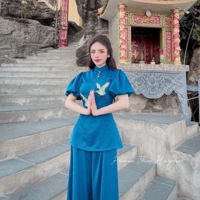 ĐỒ LAM ĐI CHÙA  Mẫu Cặp Chim Hạt Cao Cấp