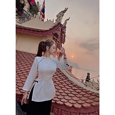 Đồ Lam Đi Chùa # Tàu Chơn Vải Phi Yến