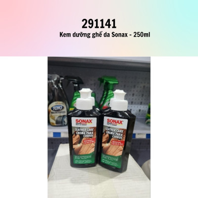 Kem dưỡng ghế da Sonax Leather Care 291141 mẫu 2020 250ml