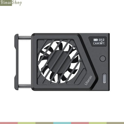Ulanzi CA25 - Quạt Tản Nhiệt Lò Xo Mini Dành Cho Máy Ảnh So ny, Ca non, FU JIFILM, Ni kon - Hàng chính hãng