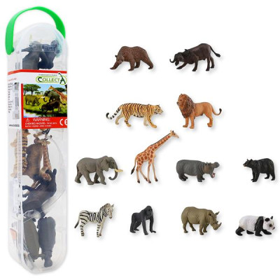 Đồ Chơi Mô Hình 12 Động Vật Hoang Dã CollectA -1 - CollectA A1105