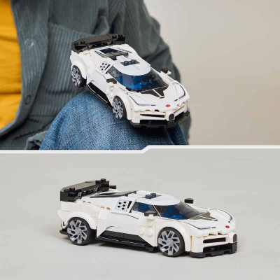 LEGO SPEED CHAMPIONS 77240 Đồ Chơi Lắp Ráp Siêu Xe Thể Thao Bugatti Centodieci (291 Chi Tiết)