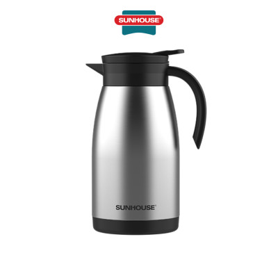 Ấm giữ nhiệt pha trà 1.4L Inox 304 Sunhouse KS-TH1400TI - Hàng Chính Hãng