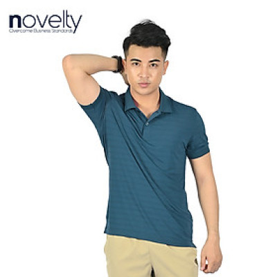 Áo thun Polo nam Novelty 210057 màu xanh