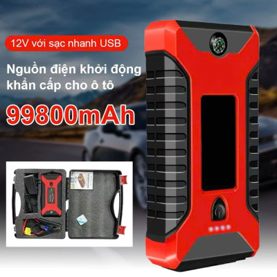 Kích Đề Nổ Ô Tô Nhật Bản Loại Xịn – Dùng Được Cho Xe Máy, Ô Tô, Có Đèn Pin Và Sạc Dự Phòng Cực Đỉnh