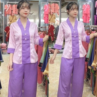 ĐỒ LAM ĐI CHÙA đồ Phật Tử-Mẫu Gấm Cao Cấp