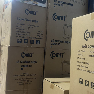 Lò Nướng Điện Đa Năng Comet CM6510 (10L) - Đen - Hàng Chính Hãng
